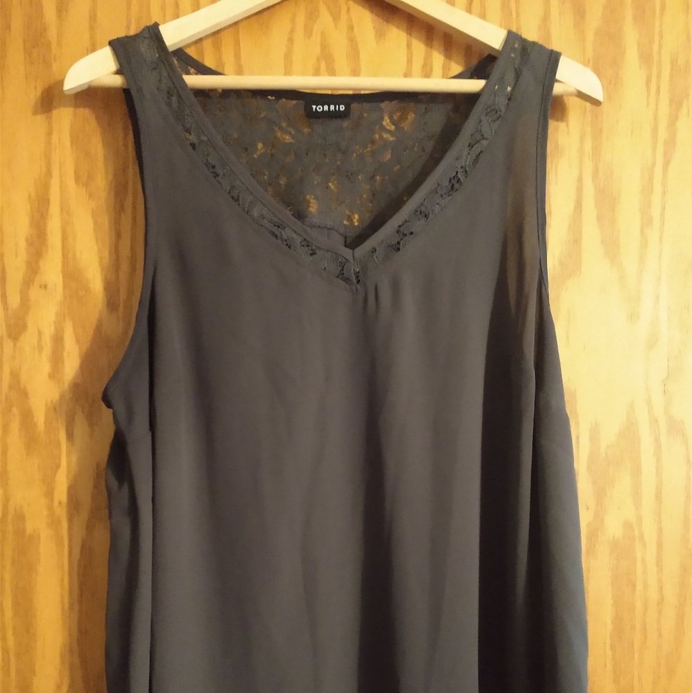 Torrid Dark Grey Top